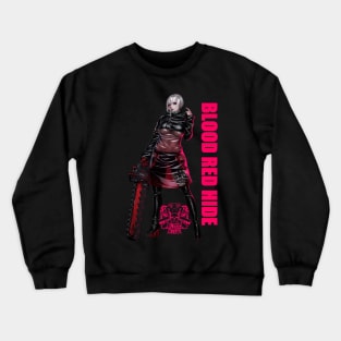 BLOOD RED HIDE Crewneck Sweatshirt